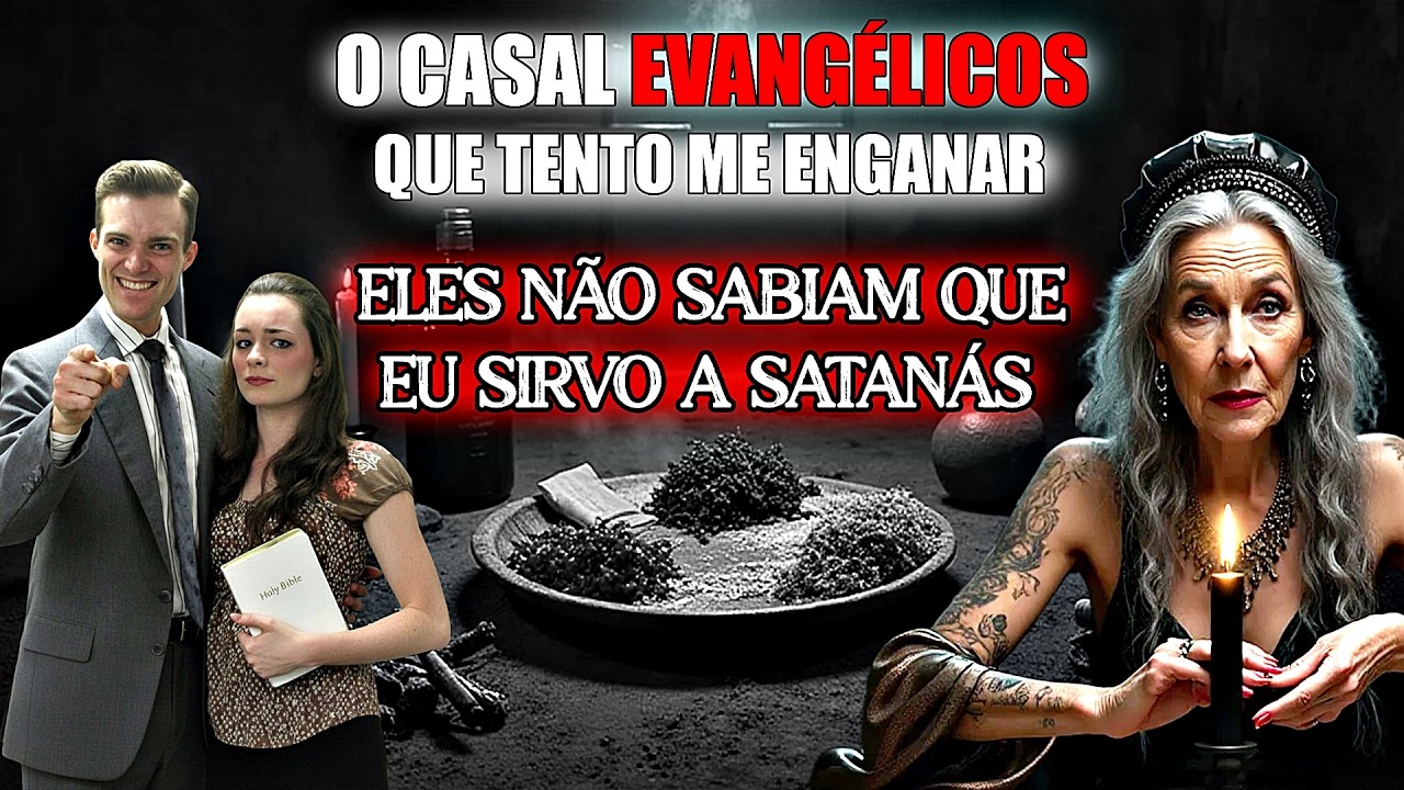 SOU SERVA DE SATANAS E ESSE CASAL EVANGÉLICO TENTOU ME ROUBAR... ADVINHA O QUE ACONTECEU COM ELES???