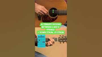 Beginner Bluegrass Guitar - G Chord Train Rhythm (Play Like Billy Strings)