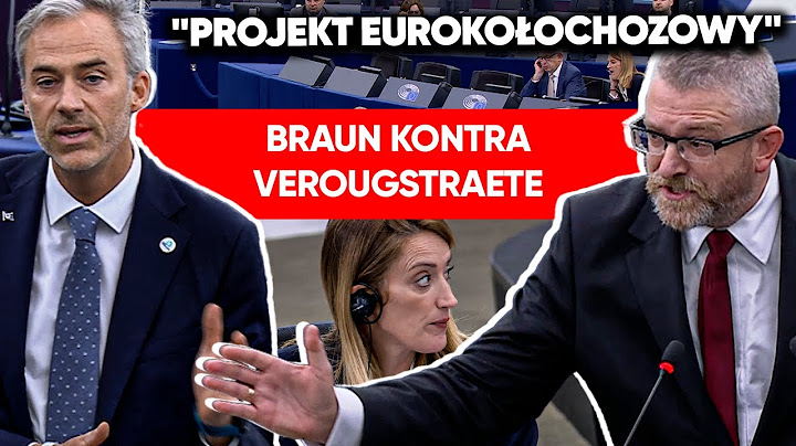 "Parada szamanów". Braun starł się z Verougstraete. "Trzeba skończyć z hipokryzją"