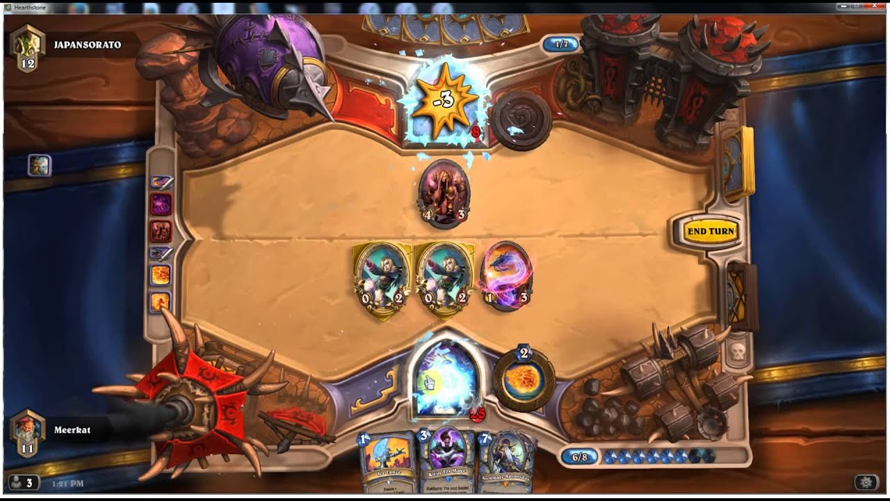 Hearthstone Strategy Aggro Mage Deck YouTube