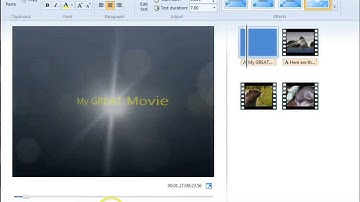 Windows Live Movie Maker: Captioning Video