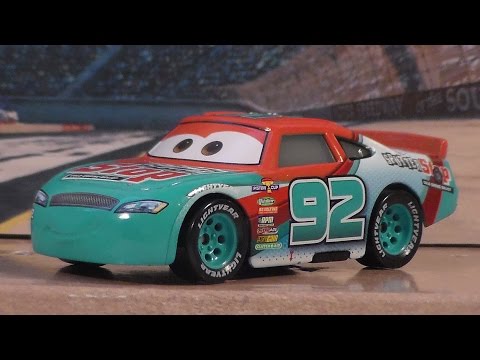 CARS 3 MURRAY CLUTCHBURN (SPUTTER STOP #92), NEW 2017 DISNEY PIXAR MATTEL DIECAST UNBOXING REVIEW