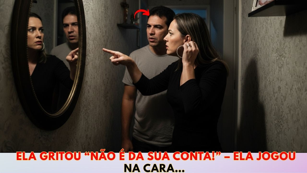 Ela Gritou “Não é da Sua Conta”… Silenciosamente, retirei meu dinheiro e desapareci.