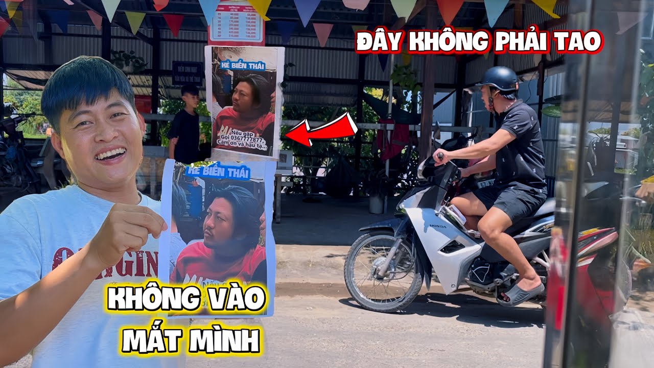 Chú 2 phản ứng dữ dội khi phát hiện ra hình ảnh của mình bị dán khắp nơi ngoài đường | HoàiPhong TV