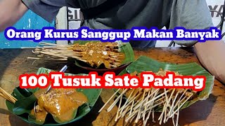 ORANG KURUS MAKAN 100 TUSUK SATE PADANG