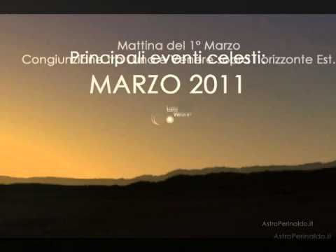 Il Cielo di Marzo 2011, pianeti, costellazioni ed ...