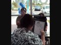 Caricatures at Chase Bank by artist Paula Large.wmv
