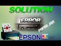 HOW TO FIX EPSON L1300 PAPER JAM