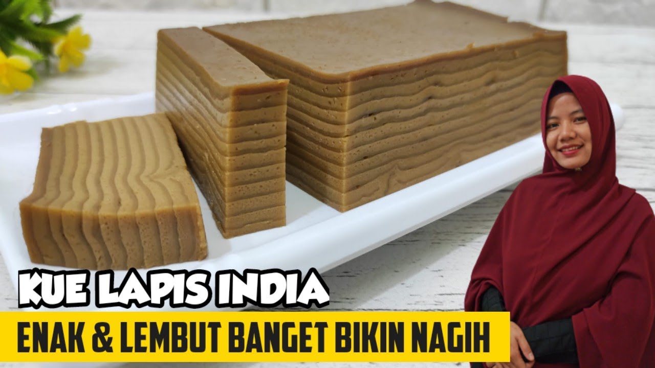 KUE LAPIS INDIA ENAK DAN LEMBUT BANGET BIKIN NAGIH