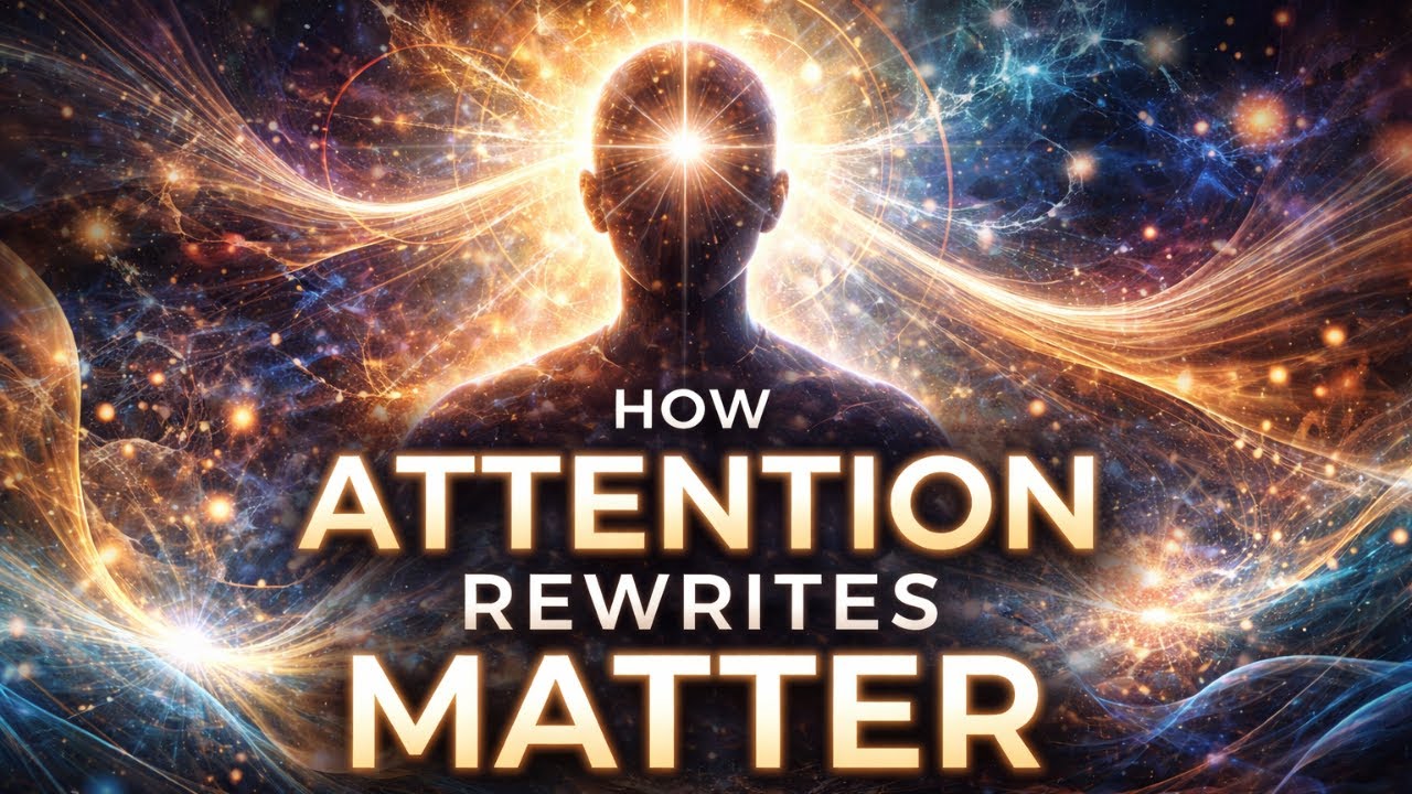 THE OBSERVER EFFECT IN DAILY LIFE — HOW ATTENTION REWRITES MATTER - YouTube