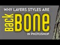 Why Layer styles are backbone in photoshop | Why Play Important role in photoshop.
