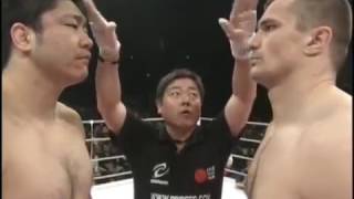 Мирко Кро Коп Филипович vs Йошихиса Ямамото. Mirko "Cro Cop" Filipović vs Yoshihisa Yamamoto.