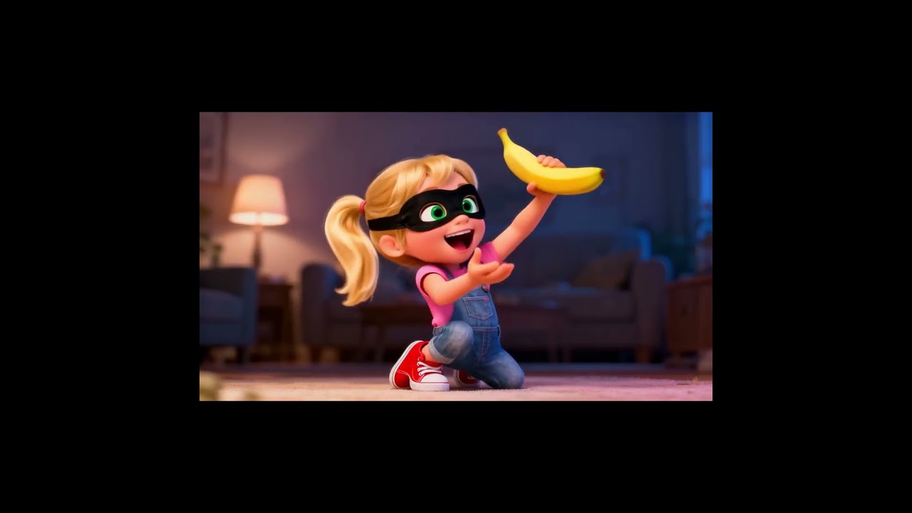 🍌The Great Banana Heist!👧