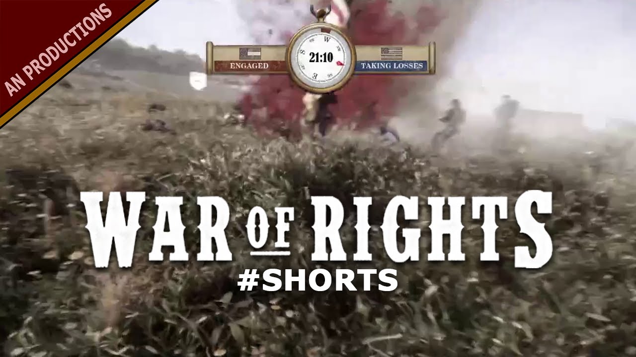 When the Rebs have Artillery in War of Rights #shorts