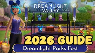 DREAMLIGHT VALLEY PARKS FEST 2026 GUIDE