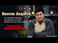 Davron Asqarovdan INTERVYU!!!