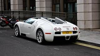 Sports Performance Bugatti Veyron Start Up and acceleration