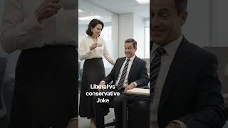 liberal vs conservative joke #cjp #congress #protest #funding #foreign #cockroach