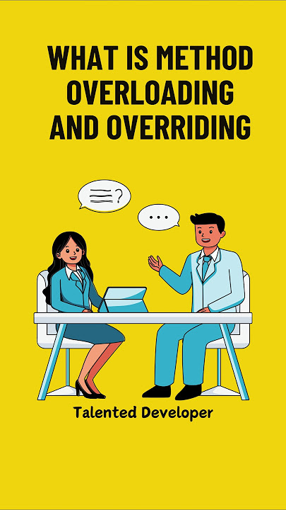 What is Method Overloading and Method Overriding? | Java Interview Question Series #TDshorts 3