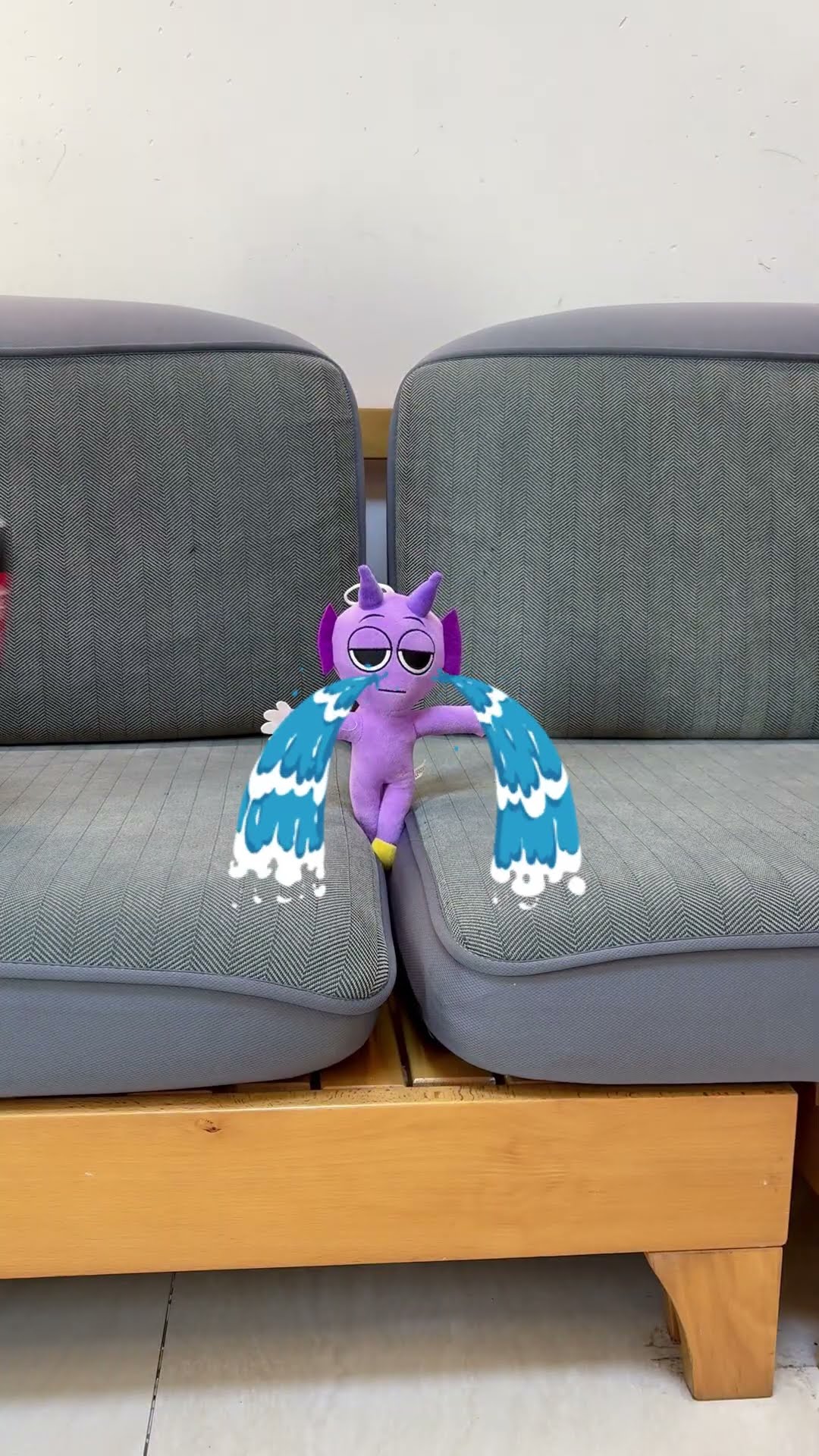 crying little durple