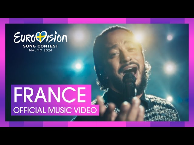Slimane - Mon Amour | France 🇫🇷 | Official Music Video | Eurovision 2024 class=
