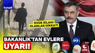 İçi̇şleri̇ Bakanliğindan Ai̇lelere Kri̇ti̇k Uyari Evdeki Silahlar Için Ne Dedi?