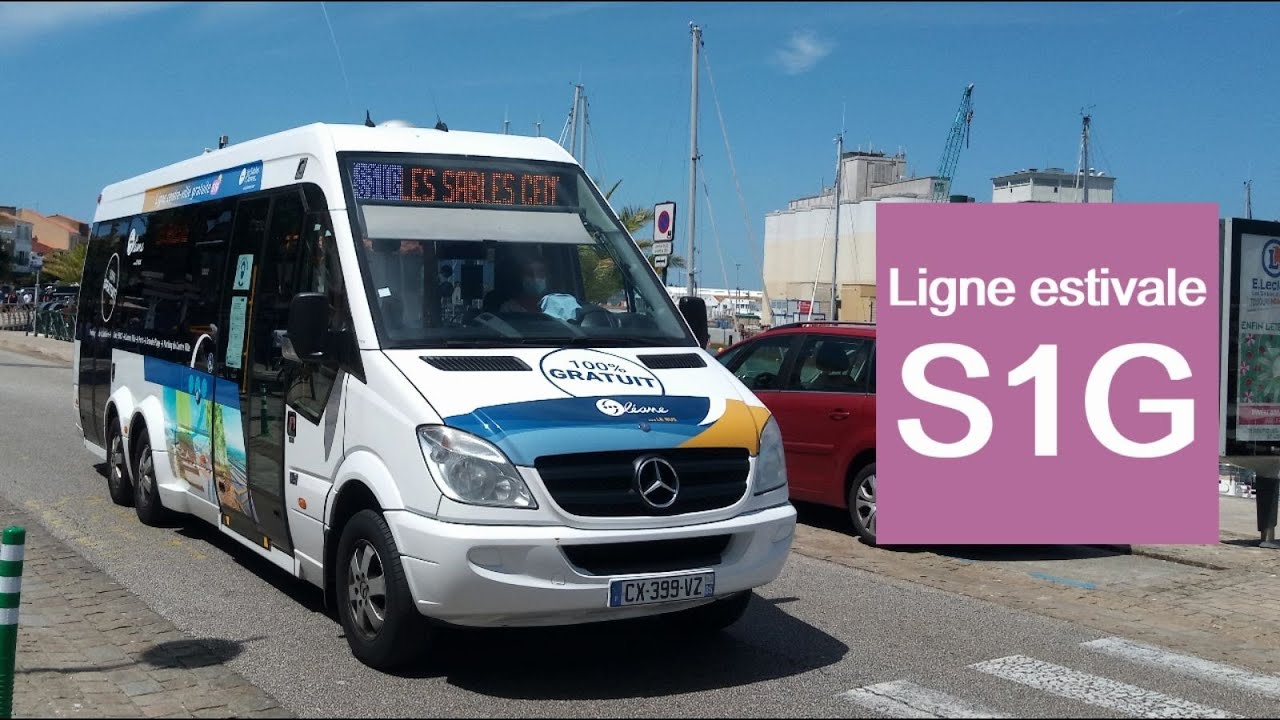 Mercedes Sprinter City 77 N°77004 - Ligne S1G entre Hôtel de Ville et Passeur - Oléane - Les Sables