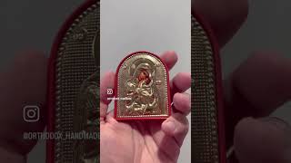 Mini Bogorodica Orthodox Icon ☦️ #orthodox #orthodoxicon #jesus #orthodoxchurch #jesuschrist