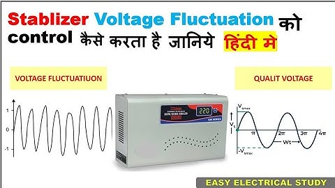 How Voltage stabilizer works | Voltage stabilizer कैसे काम करता है | Voltage Fluctuations controller
