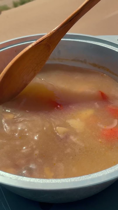 Уха на побережье. Мангал "Дипломат" с плитой со съемными кольцами. # ...