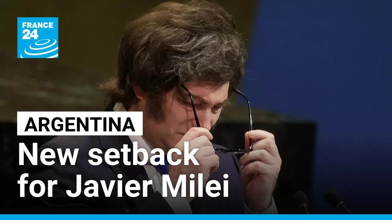 Argentina: New setback for Milei as Congress overturns spending vetoes • FRANCE 24 English