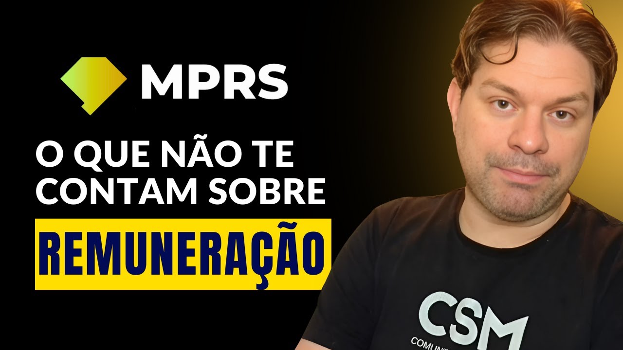 MPRS: A VERDADEIRA REMUNERAÇÃO DE UM TÉCNICO!