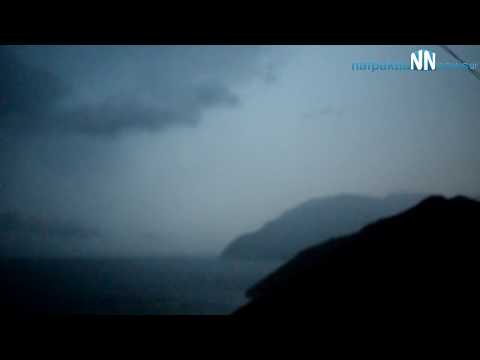 Nafpaktia news:Φωτίστηκε ο ουρανός λίγο πριν τα ακραία καιρικά φαινόμενα φτάσουν στη Ναυπακτία