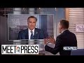 Full Romney: Immigration Is 'Overwhelming Our System' | Meet The Press | NBC News