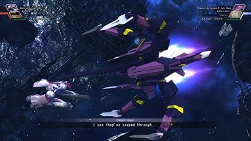 SD Gundam G-Generation Cross Rays - Regenerate Gundam (Flight Mode) All Animations
