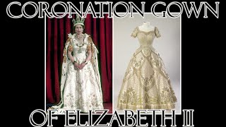 Coronation gown of Elizabeth II