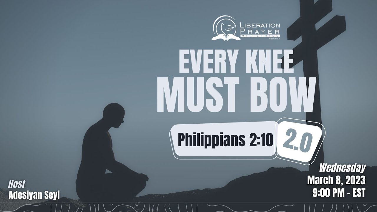 LIBERATION PRAYER MINISTRY || EVERY KNEE MUST BOW PART 2 ||  SEYI ADESIYAN