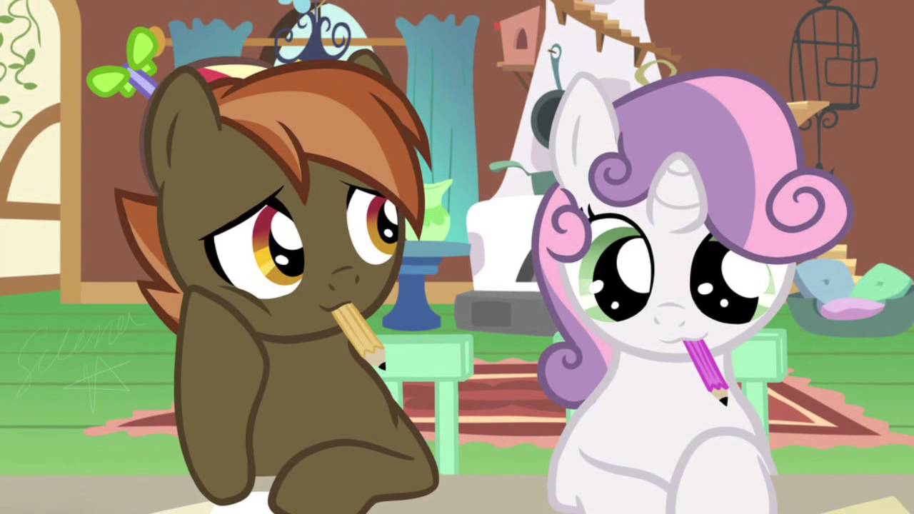 Button mash and sweetie belle