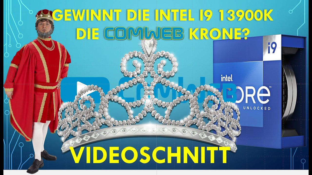 Die ComWeb Krone für Intel 13900? mit EDIUS