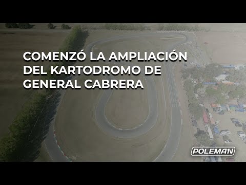 #Karting - Lucas Siro y la ampliación del Kartodromo de Gral. Cabrera