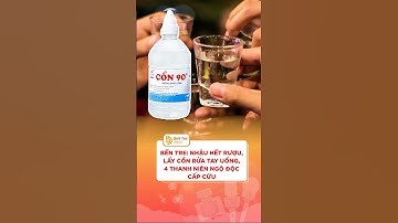 Bến Tre: nhậu hết rượu, lấy cồn rửa tay uống, 4 thanh niên ngộ độc cấp cứu