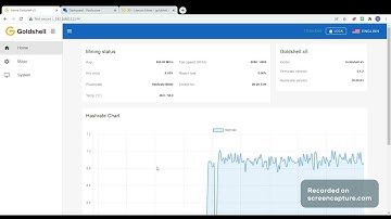 ASIC MINIER TEST GOLDSHELL X5 Scypt miner Part1