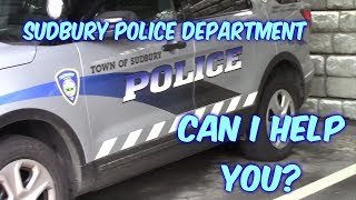 Sudbury, MA - 1st Amendment Audit - What Are You Doing?!?!