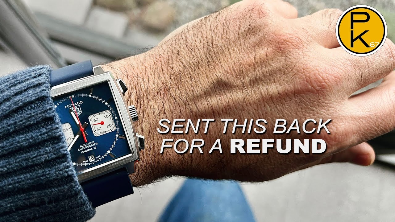 ⁣TAG Heuer Monaco sent back for a REFUND