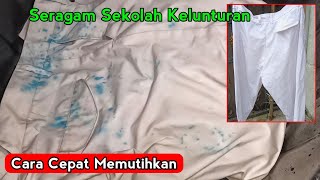 Hilangkan Kelunturan Di Seragam SekolahRahasia Laundry