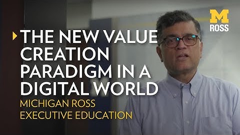 The New Value Creation Paradigm in a Digital World