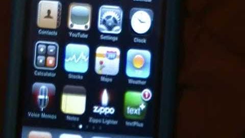 how to text from your 8GB 2 gen ipod touch