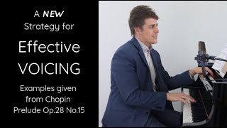 A New Trick For VOICING in Chopin Prelude Op.28 No.15 