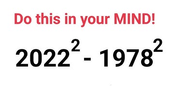 Wish I knew this earlier! #fastandeasymaths #math #mathematics #square #subtraction #viral #like