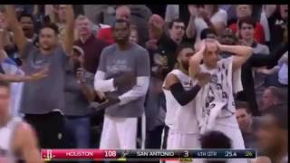 Kawhi Leonard hits Clutch 3, then blocks James Harden.